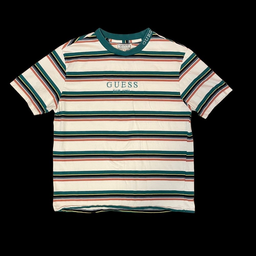 GUESS | Men's Striped T Shirt